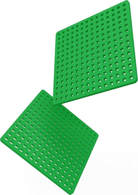 Plus-Plus Basic Bouwplaat groen 2 delige bouwset