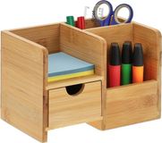 Merkloos Relaxdays bureau organizer
