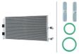 HELLA Condenseur de climatisation avec sécheur et ailettes de refroidissement soudées pour VOLVO S90