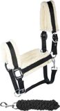 Harry's Horse Halsterset Soft Zwart Cob