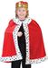 Funny Fashion Verkleedpak cape rood Koningsmantel jongen King Arthur 164 - Carnavalskleding