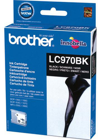 Brother LC-970BKBP single pack / zwart