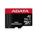 ADATA Premier microSDXC 128 Go - UHS-I Classe 10 - 100 Mo/s Lecture, 80 Mo/s Écriture