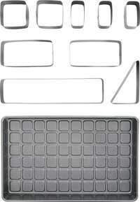 Wilton Bakvorm & Uitstekers Set - Cijfers & Letters - Countless Celebrations