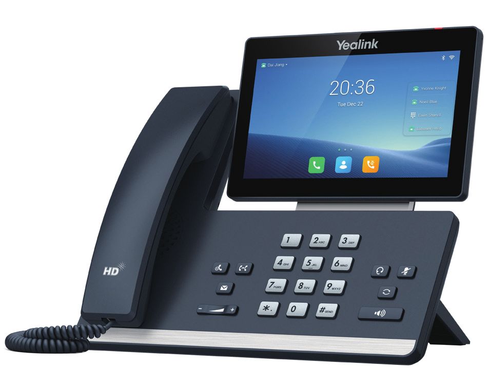 Yealink SIP-T58W IP Phone - Grey - LCD - WiFi