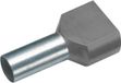 Vogt Verbindungstechnik 460308D Dubbele adereindhuls 1 mm² Deels geïsoleerd Geel 100 stuk(s)