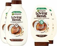 Garnier Loving Blends Kokosmelk en Macadamia Shampoo - 2x 300 ml & Conditioner 2x 250 ml - Pakket