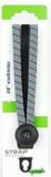 Widek Triobinder Widek Eye 12/12mm met Zwarte stalen platen - steenGrijs/Zwart