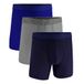 Under Armour Set van 3 boxershorts voor heren, Tech Mesh, beenlengte 15 cm, ademend, vochtafvoerend, zacht gevoel, de hele dag comfort
