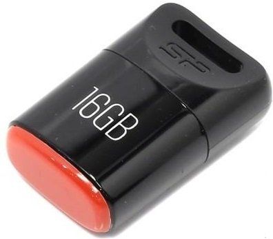 Silicon Power Touch T06 - USB 2.0 - 16GB - Zwart