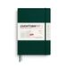 LEUCHTTURM1917 Maandplanner & notitieboek B5 2027 Engelstalig, Forest Green | Softcover, zuurvrij papier, Duits traditiemerk sinds 1917