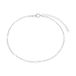 Amor Enkelbandje 925 sterling zilver dames zomersieraden, 22 + 5 cm, goud, wordt geleverd in een sieradendoosje, 2038564