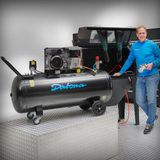 Datona® Straalset compleet - compressor (200L/230V) + straalketel en aansluitset