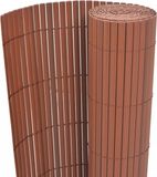 vidaXL Tuinhek Bruin 150 x 300 cm PVC