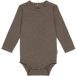 Mikk-Line Body manches longues en laine/bambou bébé