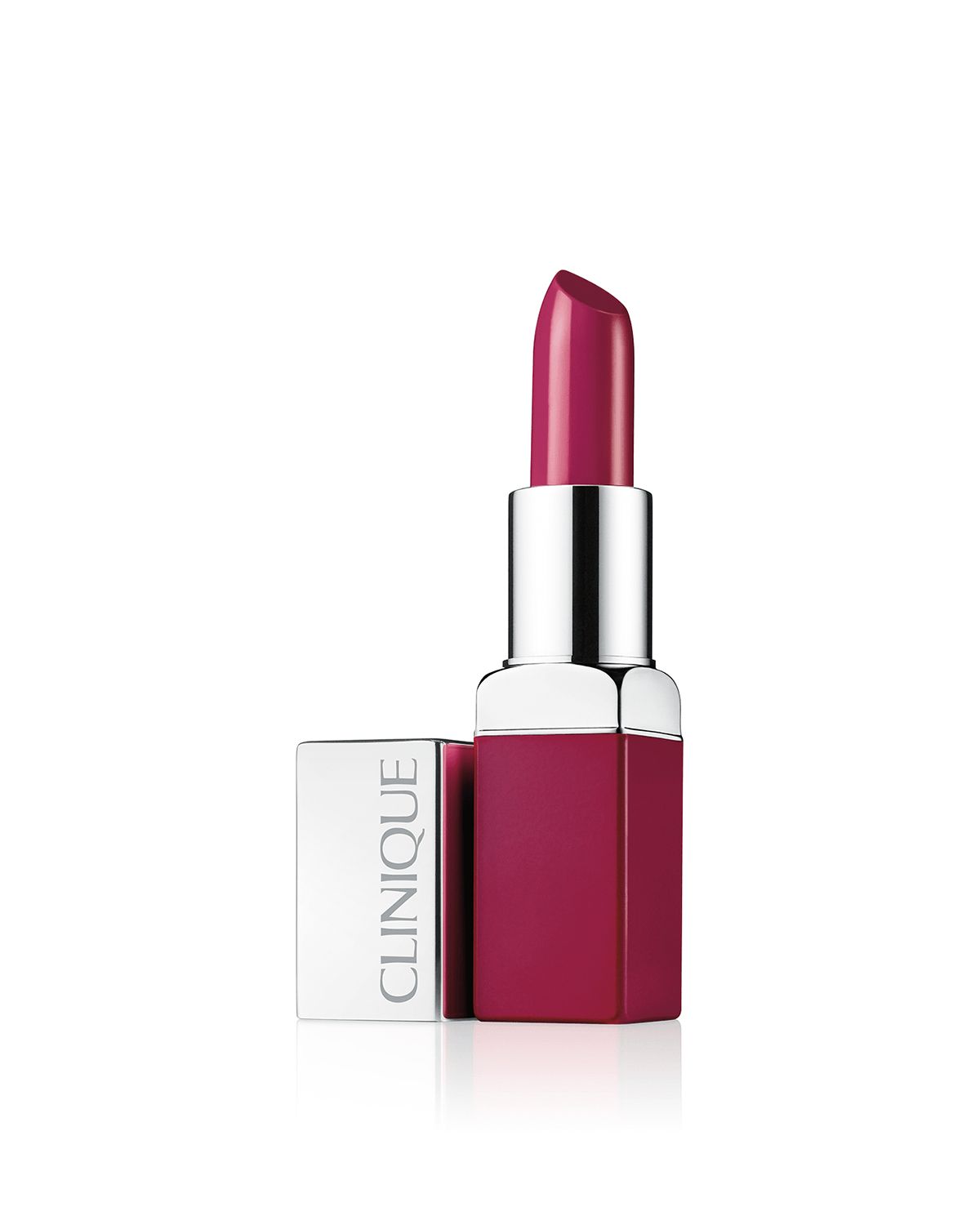 Clinique Pop Lip Colour + Primer Lipstick - Raspberry Pop - 3.9g