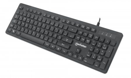 MANHATTAN 179485 - Toetsenbord - Zwart - USB - Met Backlight