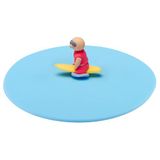 Lurch 210897 Bobby Board mijn strandbeschermingsdeksel van 100% hoogwaardig platina-siliconen, BPA-vrij, Ø 10,5 cm