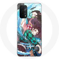 Maniacase Etui Oppo A54 5G demonendoder tanjiro kamado 8