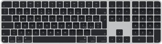 Apple Magic toetsenbord Universeel USB + Bluetooth QWERTY Italiaans Zwart