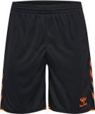 Hummel Hmlcore 2.0 Shorts 230829 Zwart/Oranje Tijger Heren Maat M