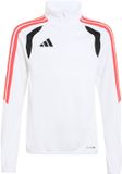 adidas Sweater Kinderen Tiro 26 League Training Top Wit-Zwart-Rood - Maat 116cm