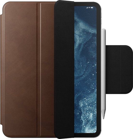 Nomad Lederen Folio Hoesje iPad Pro 13 (M4-M5) – Bruin