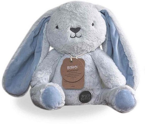 O.B. Designs Knuffel konijn Bighugs O.B.Designs baby-blauw