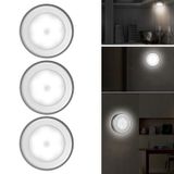 Lumières LED sans fil autocollantes avec détecteur de mouvement - 3 pièces.