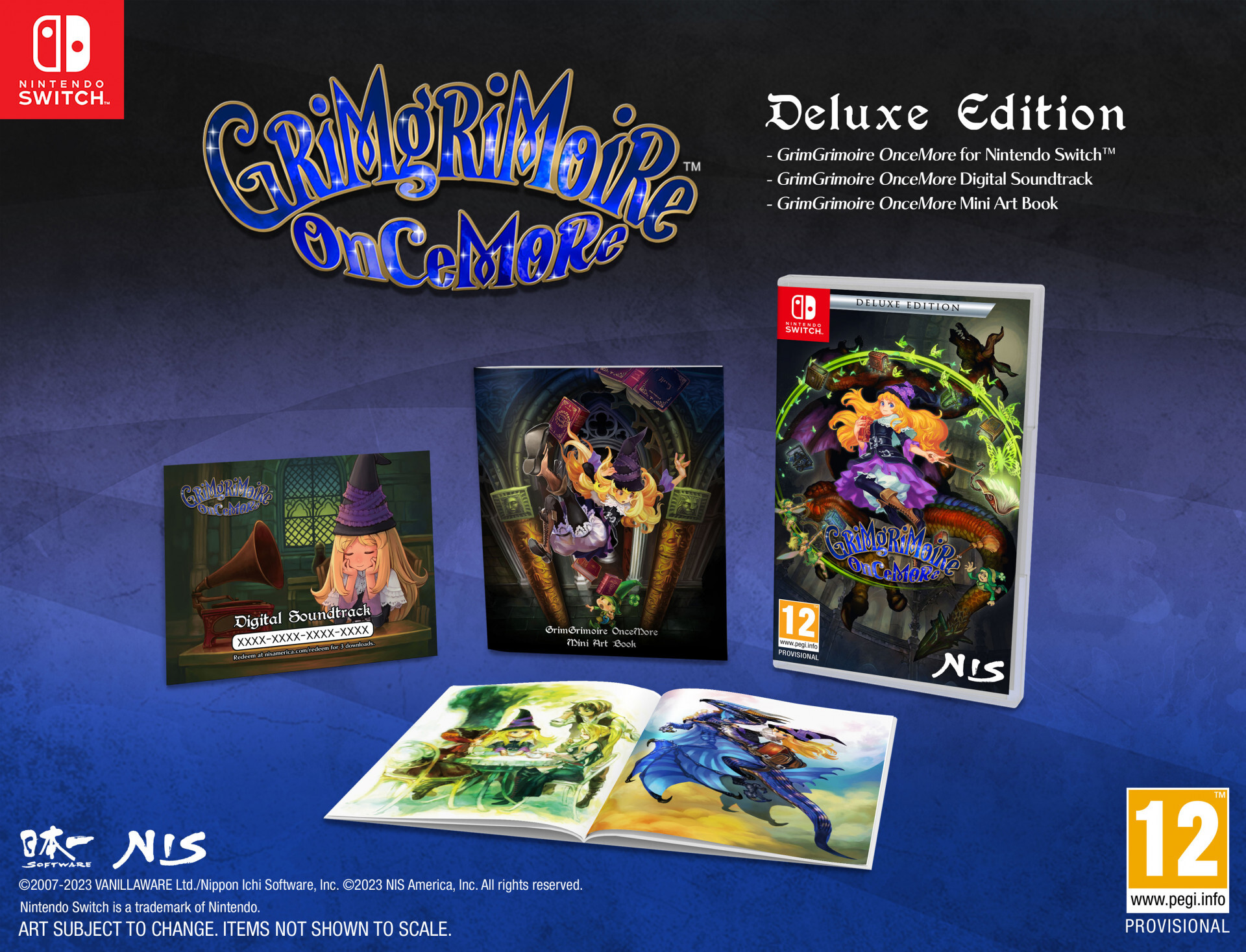 NIS GrimGrimoire OnceMore Deluxe Edition Nintendo Switch