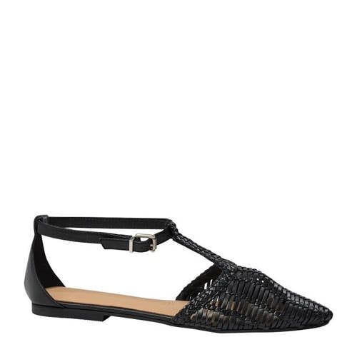 Sofie Schnoor Freysw leren sandalen zwart
