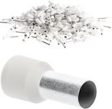 Kalitec 500 stuks AE0508WS adereindhulzen geïsoleerd 0,5 mm² 8 mm lang wit