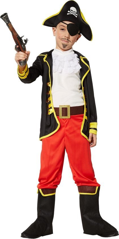 Tectake dressforfun - Jongenskostuum piratenprins 152 (11-12y) - verkleedkleding kostuum halloween verkleden feestkleding carnavalskleding carnaval feestkledij partykleding - 301762