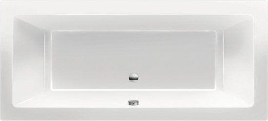 Xenz Society Inbouwbad - 190x80cm - Acryl - Wit