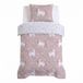 W Lazy Dekbed zonder overtrek met kussensloop paardenprint
