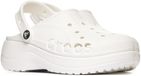 Crocs Baya Platform - Chaussures femme - Blanc - Confortable - Plateforme