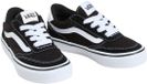 Vans Brooklyn LS Suede/Canvas Unisexe Baskets - Noir/Blanc