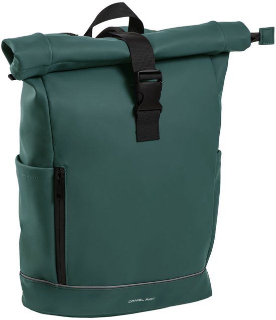 Daniel Ray Highlands Rolltop Laptop Rugzak Waterproof - 15,6 inch - Petrol