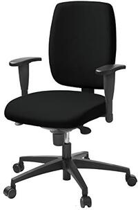 Lanab Group Ergonomische bureaustoel, zwart, normaal