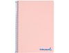 Notitieboek Liderpapel Notitieboek A5 Microwonder roze