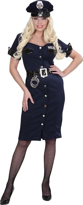 Vegaoo Politie agente kostuum voor dames - Verkleedkleding - Small