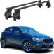Menabo Barre de toit pour Mazda CX-3 (2015-2024) - Noir