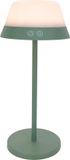 EGLO Meggiano Tafellamp - Aanraakdimmer - Draadloos - 32 cm - Groen/Wit