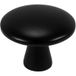 Häfele Bouton de meuble VALLI métal rond Ø 30 mm, noir mat