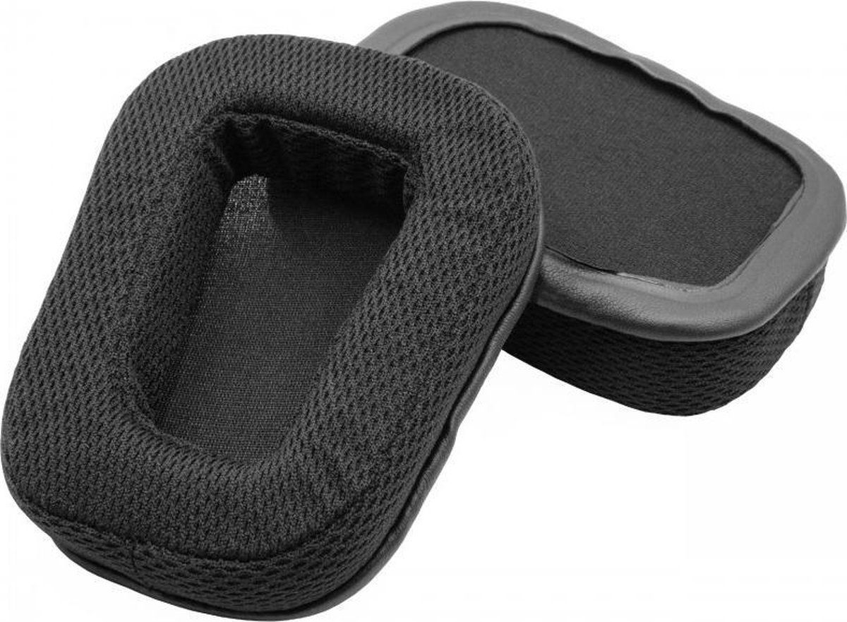 Dolphix Oorkussens compatibel met Logitech G633 en G933 gaming headsets / zwart