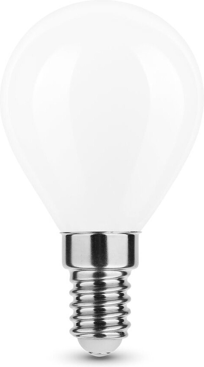 LCB LED Europe LED Filament lamp - E14 G45 4W - 2700K warm wit licht - Melkglas