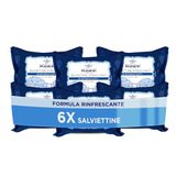 Acqua alle Rose, Verfrissende make-up remover doekjes voor alle huidtypes, met gedestilleerd Damascus rozenwater, make-up remover op gezicht, ogen en lippen – 6 verpakkingen met elk 20 doekjes