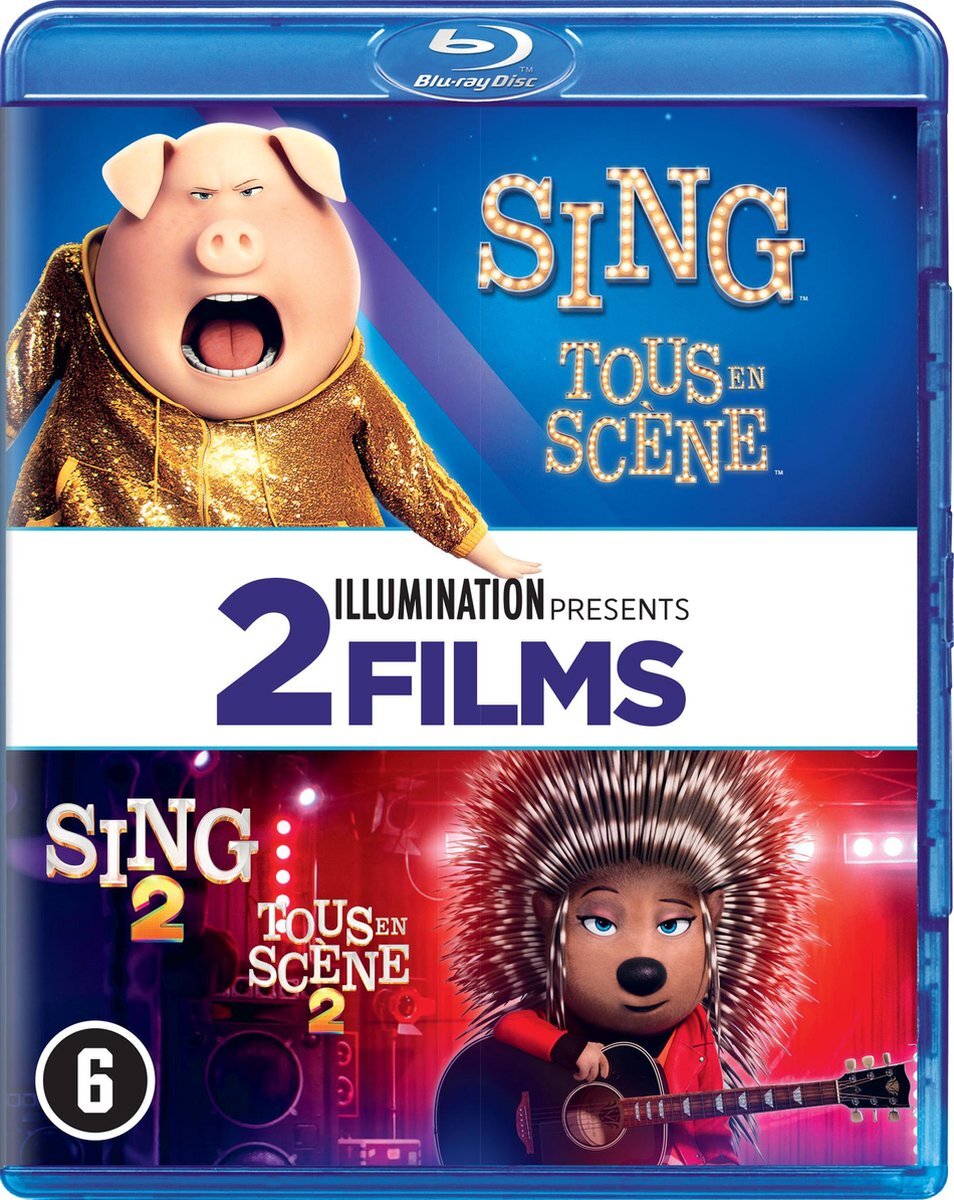 Warner Home Video Sing 1 + 2 (Blu-ray)