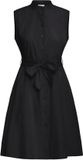 Ichi Damesjurk IHFanty Dr2 Kort Mouwloos Polyester Zwart 36