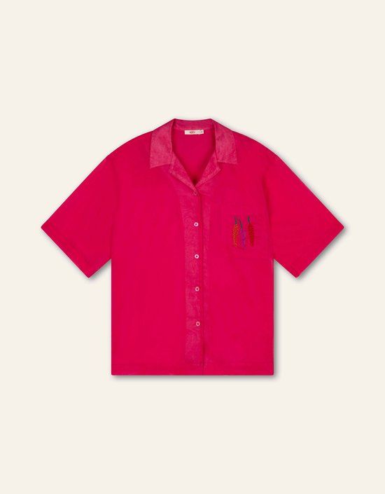 Oilily Bowling Blouse - Paars - 38